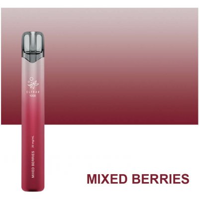 Elf Bar Mixed Berries 20 mg 1000 potáhnutí – Hledejceny.cz
