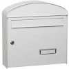 Poštovní schránka MARS 6322 schránka poštovní kulatá 389×389×120 mm - bílá