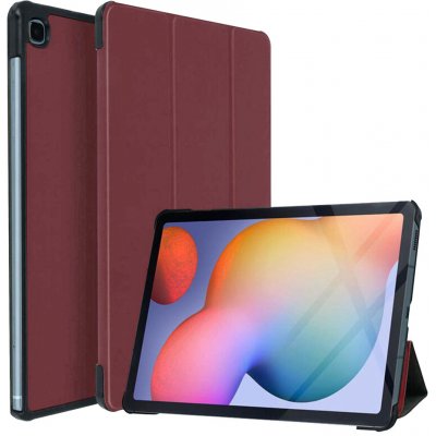 Techsuit Otevírací obal FoldPro Samsung Galaxy Tab S6 Lite P610/P615 KF233251 červený