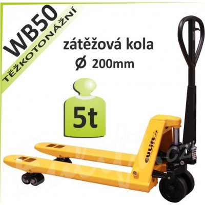 Paletové vozíky ruční, 80 – 118 kg – Heureka.cz