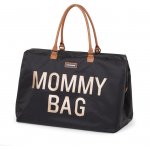 Childhome Mommy Bag Big černá zlatá – Zbozi.Blesk.cz