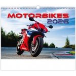 Nástěnný Helma Motorbikes 2026 – Sleviste.cz