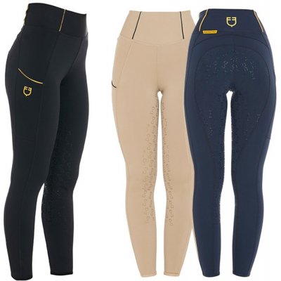 Equestro Jeggings Full Grip dámské černá – Hledejceny.cz