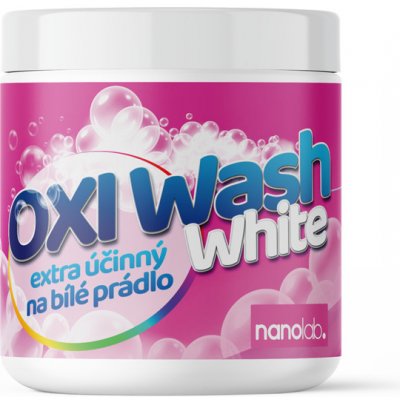 Nanolab OXI Wash na bílé prádlo 500 g – Zbozi.Blesk.cz