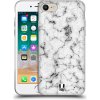 Pouzdro a kryt na mobilní telefon Apple Pouzdro Head Case Apple iPhone 8 Bílý mramor