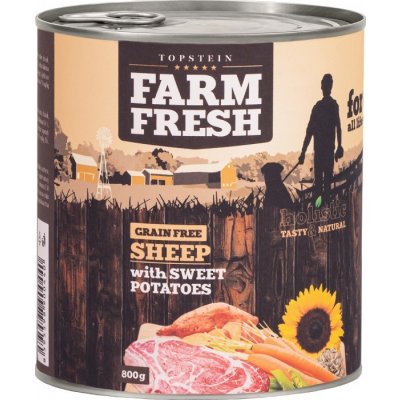 Topstein Farm Fresh SHEEP & SWEET Potato 0,8 kg – Zboží Mobilmania