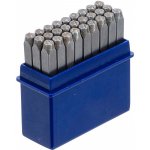 GEKO Razidla písmenková, 4 mm, 27 písmen – Zboží Mobilmania