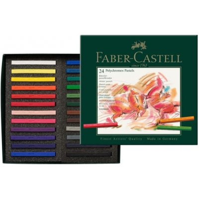 Faber-Castell Suché pastely Polychromos 24ks