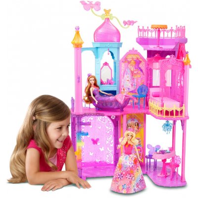Mattel Barbie Kouzelná dvířka Velký princeznin zámek – Zboží Mobilmania