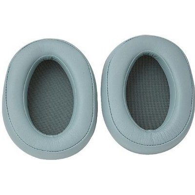 eses náušníky pro sluchátka Sony MDR-100ABN WH-H900N mátově zelené kožené – Zboží Živě