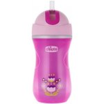 Chicco hrneček Sport termo s brčkem růžový 266 ml – Zboží Dáma
