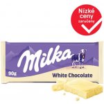 Milka čokoláda bílá 90 g – Zboží Dáma