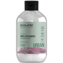 EOLab Ecolatiér Urban Micelární šampon na vlasy Aloe vera Verbena 600 ml