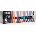 Sada akrylových barev Liquitex Basics 36x22 ml – Zboží Dáma