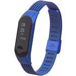 Xiaomi Mi Band 3/4 náhradní náramek MT celokovový Modrá MBSCZ-4MTCM