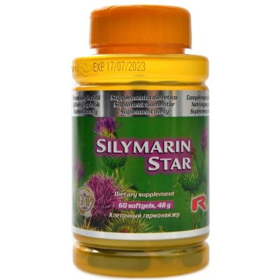 Starlife Silymarin Star 60 kapslí – Hledejceny.cz