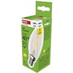 Emos LED žárovka Filament svíčka E14 3,4 W 40 W 470 lm neutrální bílá – Zboží Živě