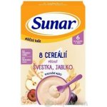 Sunar mléčná kaše 8 cereálií švestka jablko 210 g – Sleviste.cz
