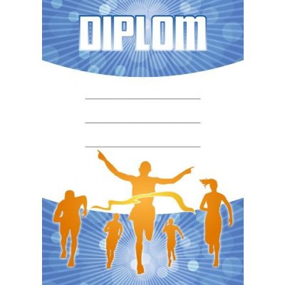 Diplom s běžeckým motivem – Hledejceny.cz
