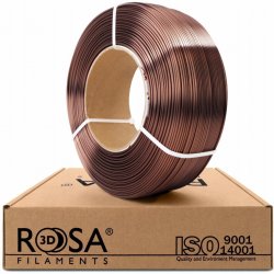 Rosa 3d PLA 1,75 mm 1000 g hnědý