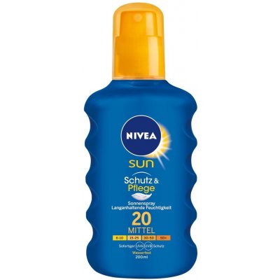 Nivea Sun Protect & Bronze intenzivní spray na opalování SPF20 200 ml