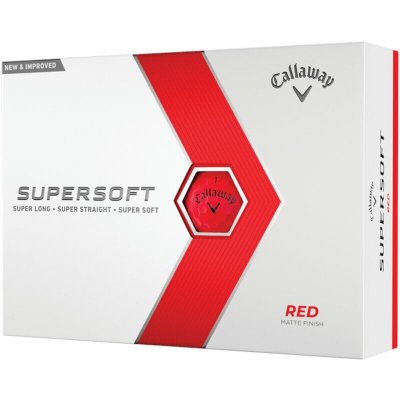 Callaway Supersoft Matte golfové míčky 12 ks – Zboží Mobilmania