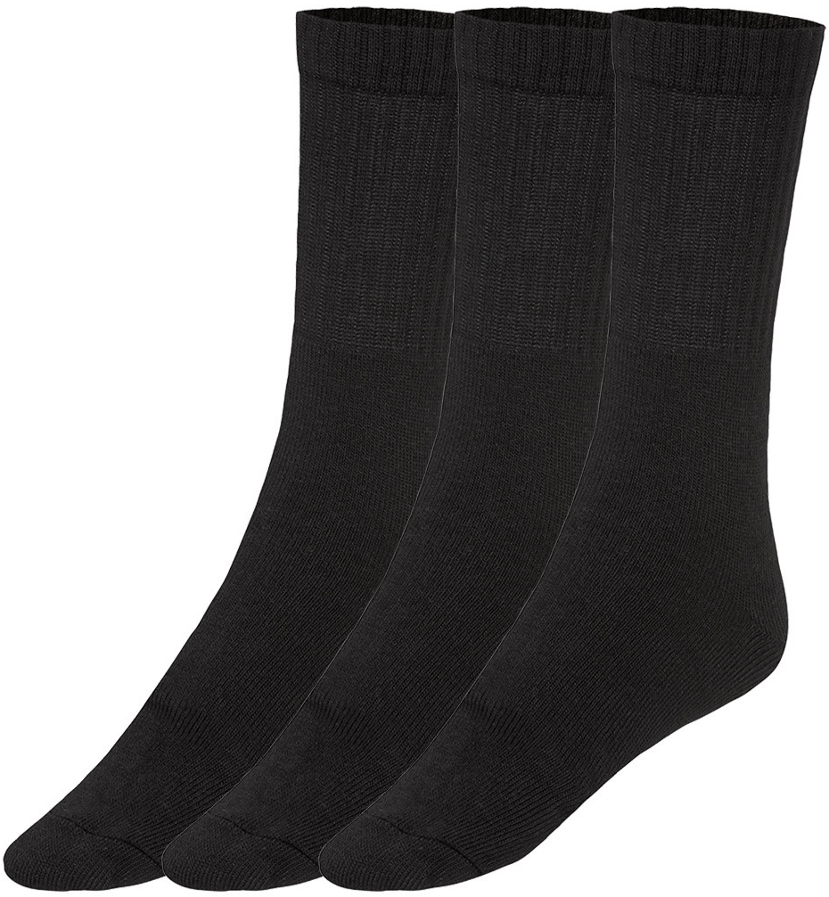 Livergy pánské ponožky 3 páry černá