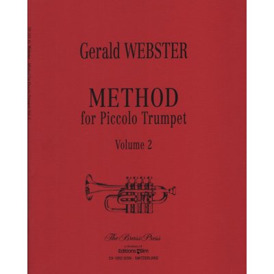 Webster Method for Piccolo Trumpet 2 škola hry na piccolo trubku pikolu 2 – Zboží Mobilmania