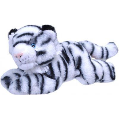 WILD REPUBLIC Tygr bílý ležící Ecokins 25 cm