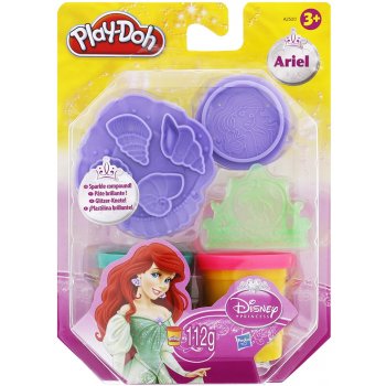 Play-Doh Disney Princess Třpytivá modelína s vytlačovátky-Ariel