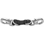 WALDHAUSEN Lonžovací spojka dvě očka black 18cm – Zboží Dáma