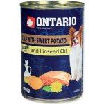 Ontario mini calf sweetpotato dandelion and linseed oil 400 g – Hledejceny.cz