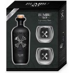 Bumbu XO 18y 40% 0,7 l (dárkové balení 2 sklenice) – Zbozi.Blesk.cz