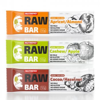 Nutrend Raw Bar 50g