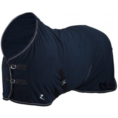 Horze Odpocovací deka FLEECE Tmavě modrá – Zboží Dáma