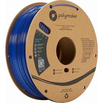 Polymaker PolyLite PETG modrá 1,75mm 1kg – Zboží Živě