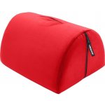 Liberator Půlkruhový polštář s držákem na vibrátor/dildo červený – Zboží Dáma