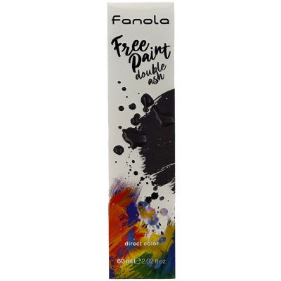 Fanola Free Paint Double Ash Přímá barva na vlasy šedá 60 ml – Zboží Dáma