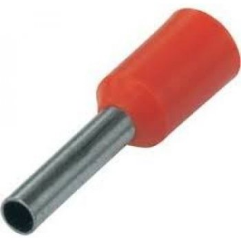 Lisovací dutinky rudé GPH DI 1,5-8 průřez 1,5mm2 délka 8mm (500ks)
