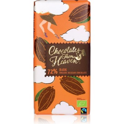 Chocolates from Heaven Hořká čokoláda hořká čokoláda 100 g – Zboží Mobilmania