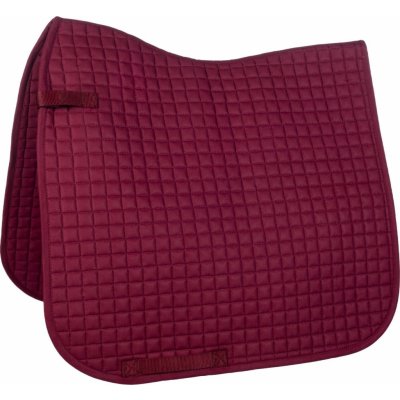 HKM Dečka podsedlová Larissa wine red – Zboží Mobilmania