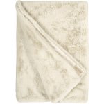 Winter Home Winter Home Kožešinový pléd Guanaco butter 140x200 – Zboží Mobilmania