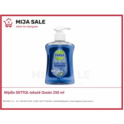 Dettol Cleanse antibakteriální mýdlo dávkovač 250 ml – Zboží Mobilmania