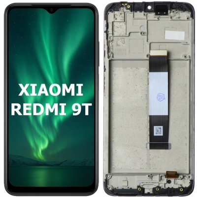 LCD Displej + Dotykové sklo + Rám Xiaomi Redmi 9T – Zboží Živě