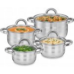 TADAR Sada hrnců z nerezové oceli Leone, 8 kusů – Hledejceny.cz