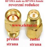 RP SMA male to SMA female redukce – Zboží Živě