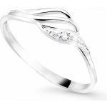 Cutie Diamonds Půvabný z bílého zlata s briliantem DZ8023 00 X 2 – Hledejceny.cz