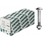 Zámkové šrouby DIN603 s maticí M12x300mm 10 Ks