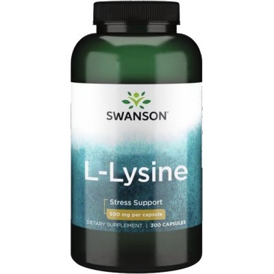 Swanson L-Lysine 500 mg 300 kapslí