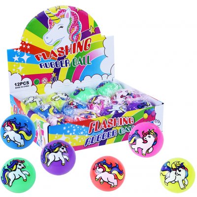 Rappa Míček se světlem a jednorožcem 5,5 cm – Zboží Mobilmania